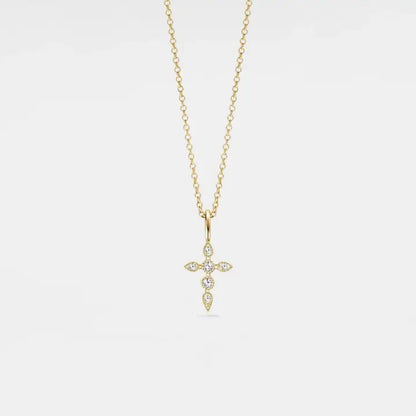 The Cassie Cross Necklace