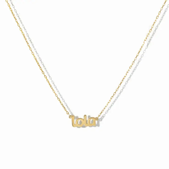 The Name Plate Necklace