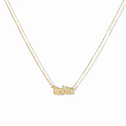 The Name Plate Necklace