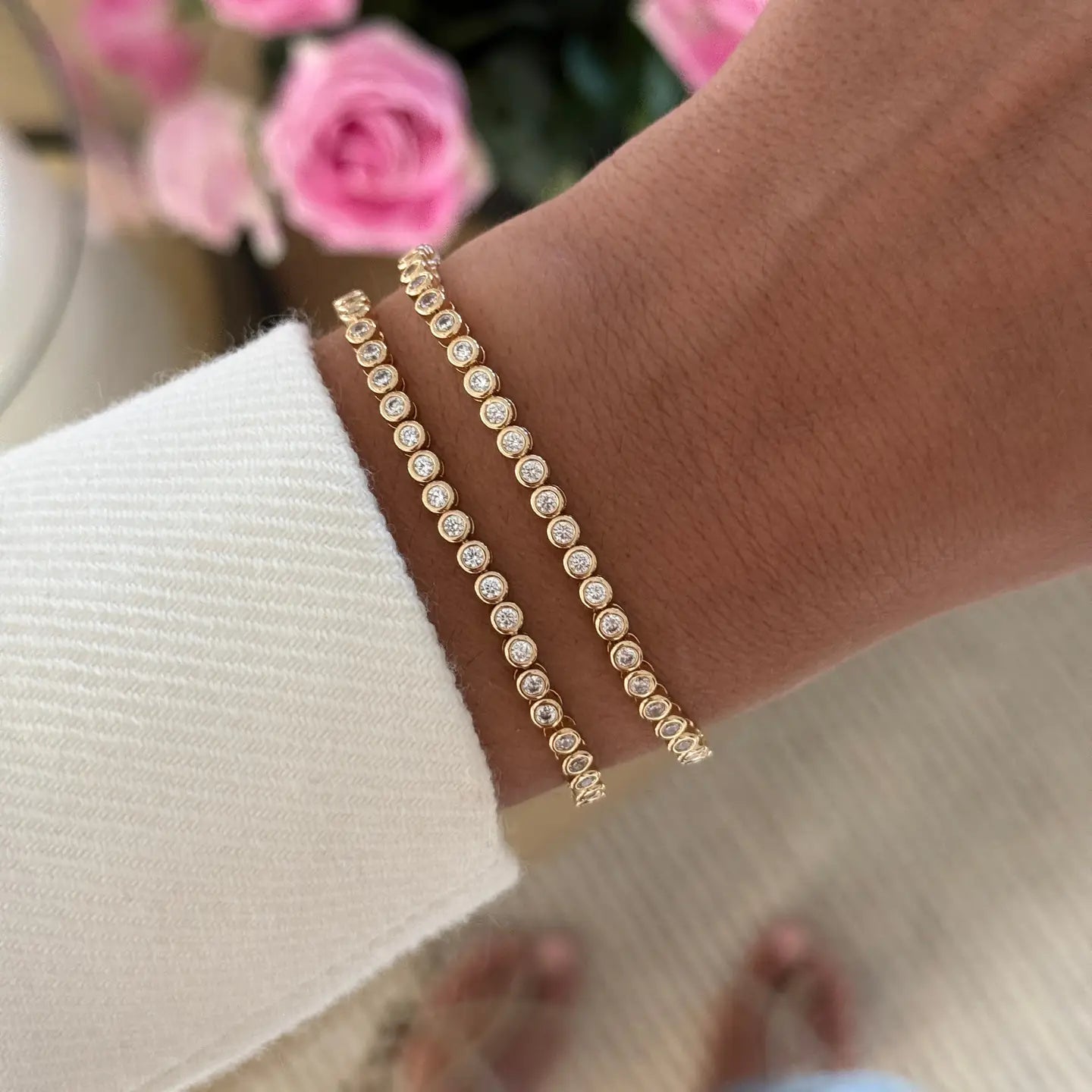 The Round Tennis Bracelet