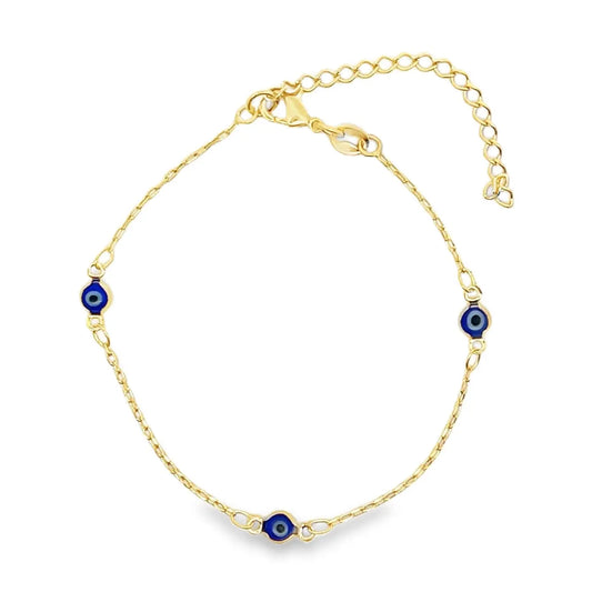 Dainty Evil Eye Bracelet