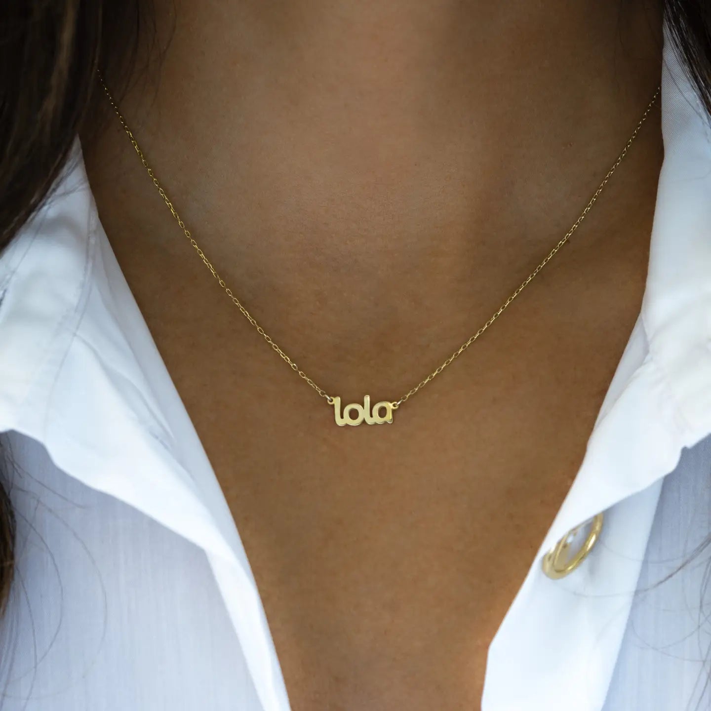The Name Plate Necklace