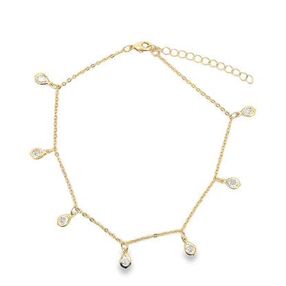 Dewdrop Anklet