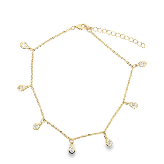Dewdrop Anklet