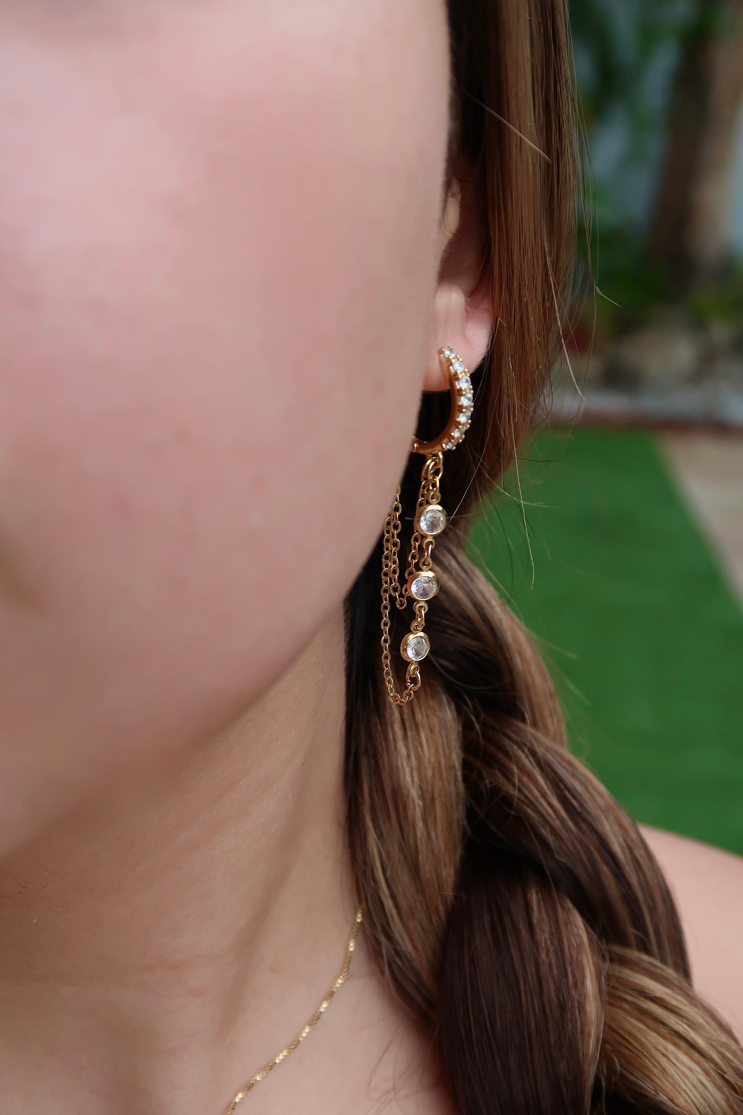 Chain Drop Earrings