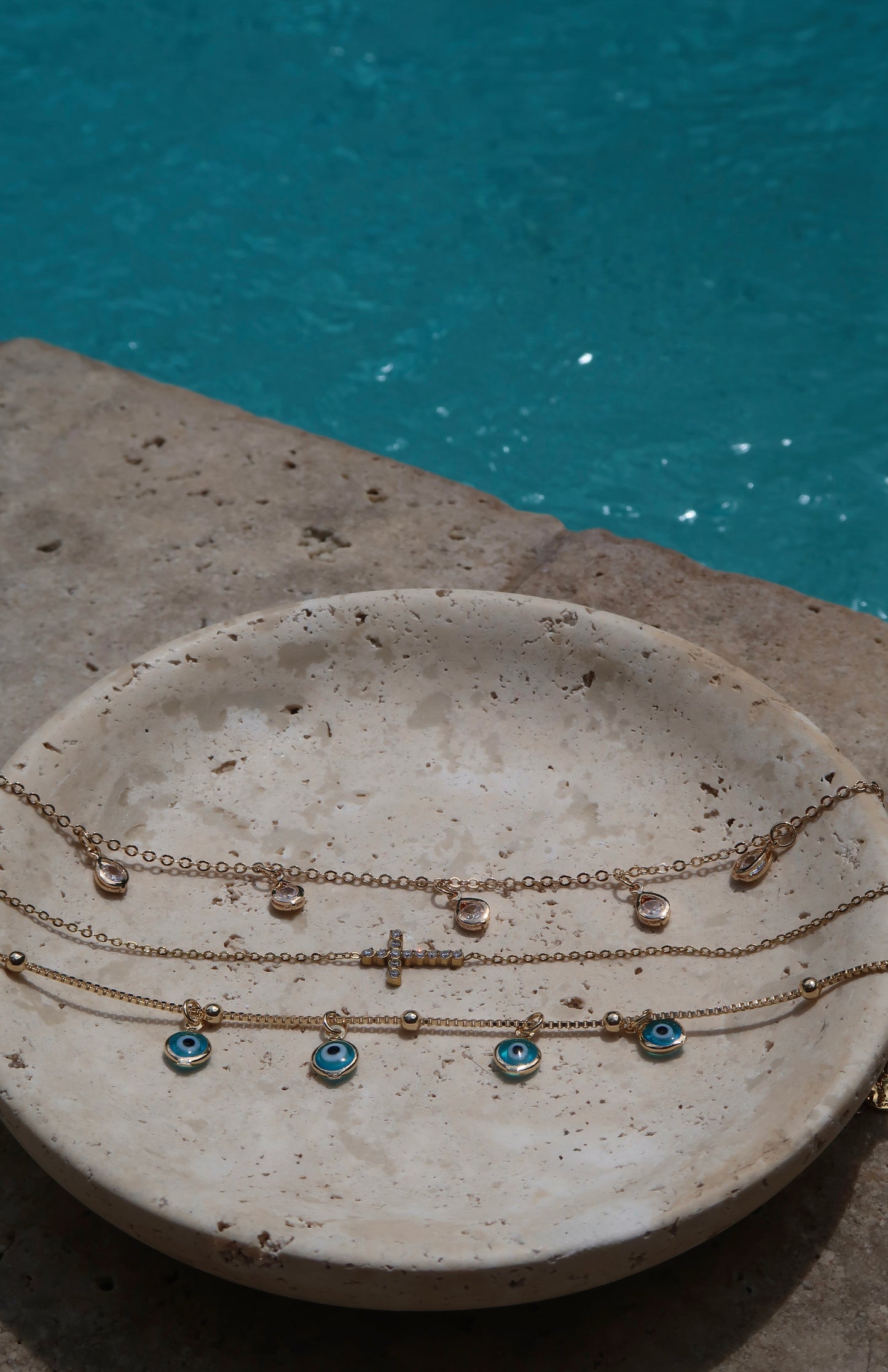 Dewdrop Anklet