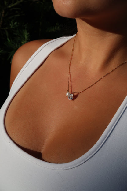 The Toi Et Moi Necklace