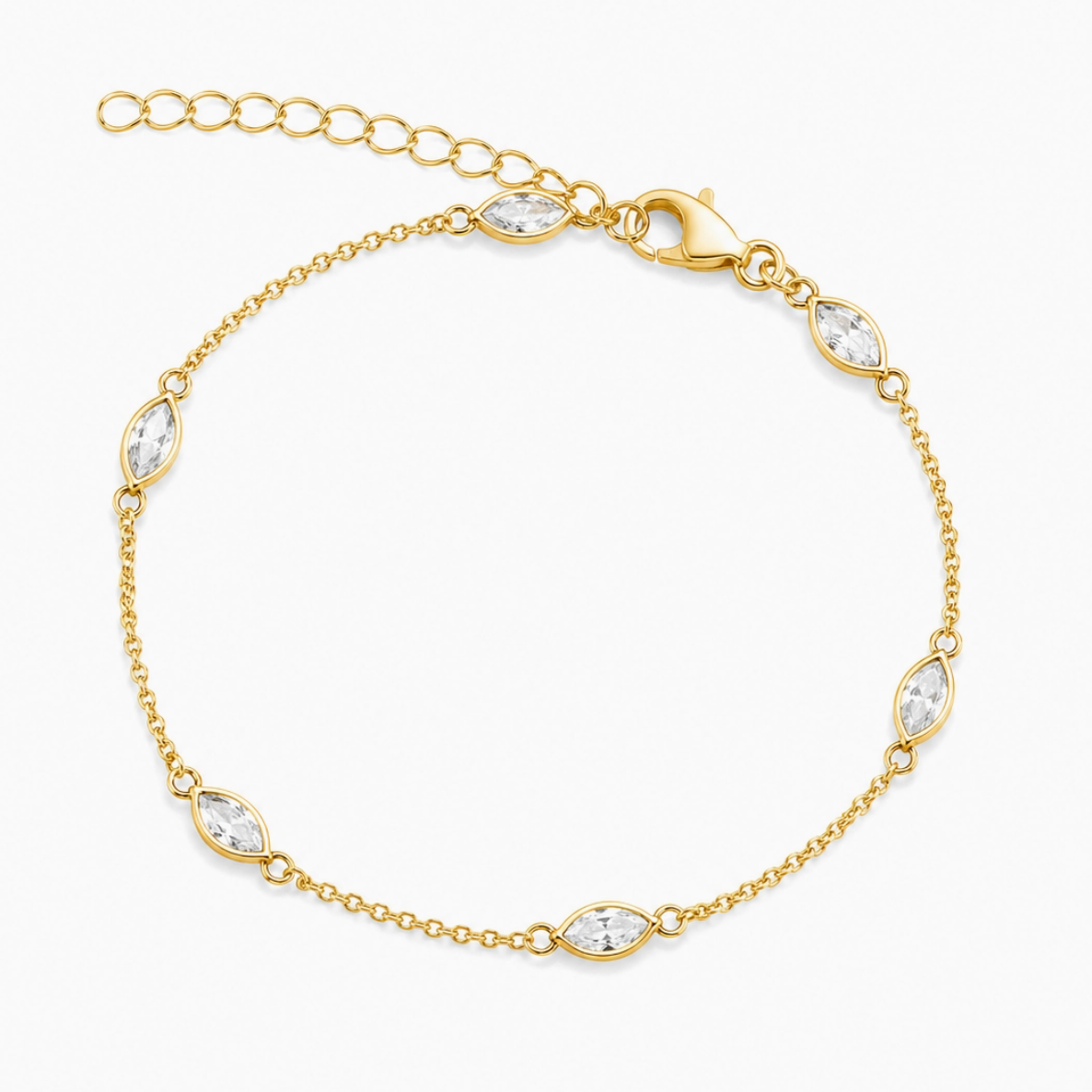 Olivia Bezel Bracelet